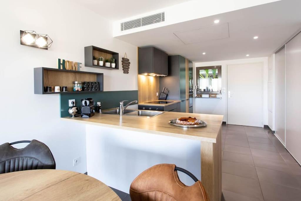 Apartament A7- 2 Bdr Sea & Mountain View - Ac, Parking, Pool & Terrace Antibes Zewnętrze zdjęcie